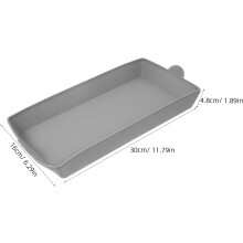 Lot de 2 moules à pain rectangulaires en silicone, faciles à utiliser et à nettoyer, pour la pâtisserie maison.