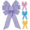 Elegant Easter Wreath Bow Set 4 Large Spring Decorations Durable Polyester Bows for Home Party 1