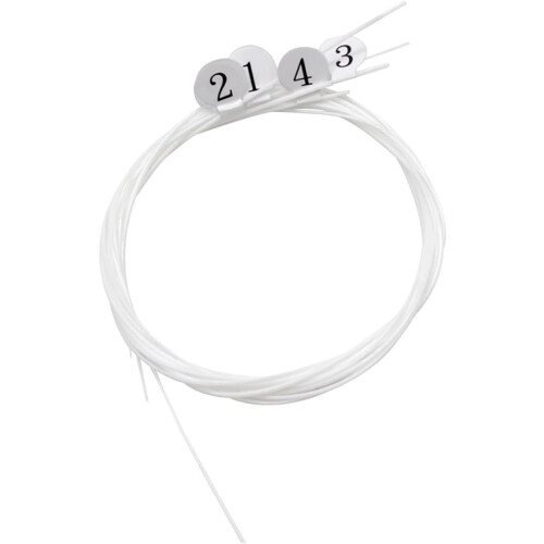 4pcs Nylon Ukulele Strings Replacement Set for 21/23/26 Inch Ukulele Balanced Tension