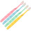 Ultra Soft Bristles Toothbrush 4pcs Assorted Colors Micro-nano Teeth Cleaning Tool 1