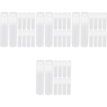 40pcs Roller Perfume Bottles Liquids Oil Container Refillable Bottles Holders for Travel Outdoor Supplies