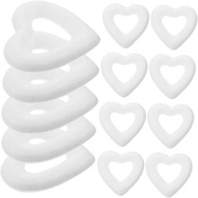 45 Mini-Schaumstoffherzen (6 cm) für DIY-Hochzeitsdekorationen