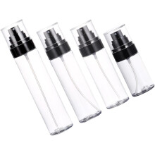 4pcs Plastic Refillable Spray Bottles Makeup Spray Bottle Fine Mist Pump Portable Travel for Cosmetic and Skincare Use