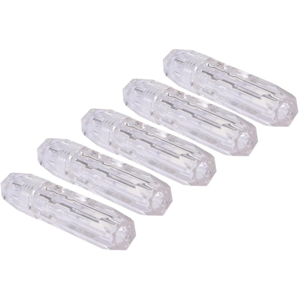 Hkhbjs 5Pcs Empty Lip Gloss Tubes Containers Lip Gloss Bottle Refillable Plastic Bottle