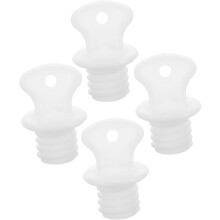 4 stuks afsluitdoppen voor warmwaterkruiken, geschikt voor kampeeraccessoires en lekvrije bescherming.