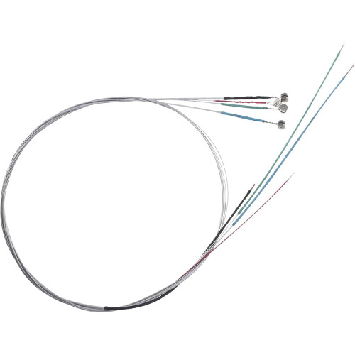 4pcs Replacement Violin Strings Set 4/4 Steel Wire Violin String Set with Simple Solution