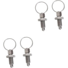 4 Stück Edelstahl-Knopfbolzen, federbelastete Kolbenstifte, mechanisches Zubehör