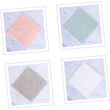 4er-Pack Geschirrtücher aus Fleece, Reinigungstücher für Küche und Haushalt, gemischte Geschirrtücher und Küchenreinigungstücher