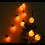 Halloween pumpkin string lights orange 20-count 1