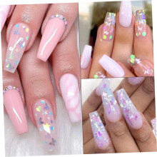 Pailletten in Schmetterlingsform für Nagelkunst, Glitzerpailletten für Augen-Make-up, Farben für Nagel-Strasssteine