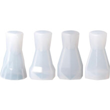 4 Silikon-Ringhalterformen für Harzguss, DIY-Dekorations-3D-Schmuckständerformen