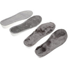 2 paia di solette ammortizzanti, cuscinetti interni per scarpe che aumentano l'altezza, solette calde e traspiranti.