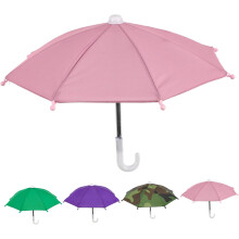 4er-Pack Handy-Regenschirme, kleine dekorative Regenschirme für den Außenbereich, leicht und tragbar
