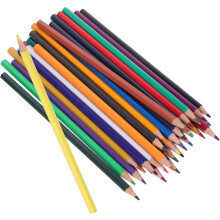 Ensemble de 48 crayons de couleur en bois pour étudiants et artistes, fournitures artistiques en vrac pour le dessin