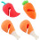 4pcs Silicone Pot Lid Holders Creative Carrot Chili Chicken Drumstick Shapes Practical Kitchen Tool 1