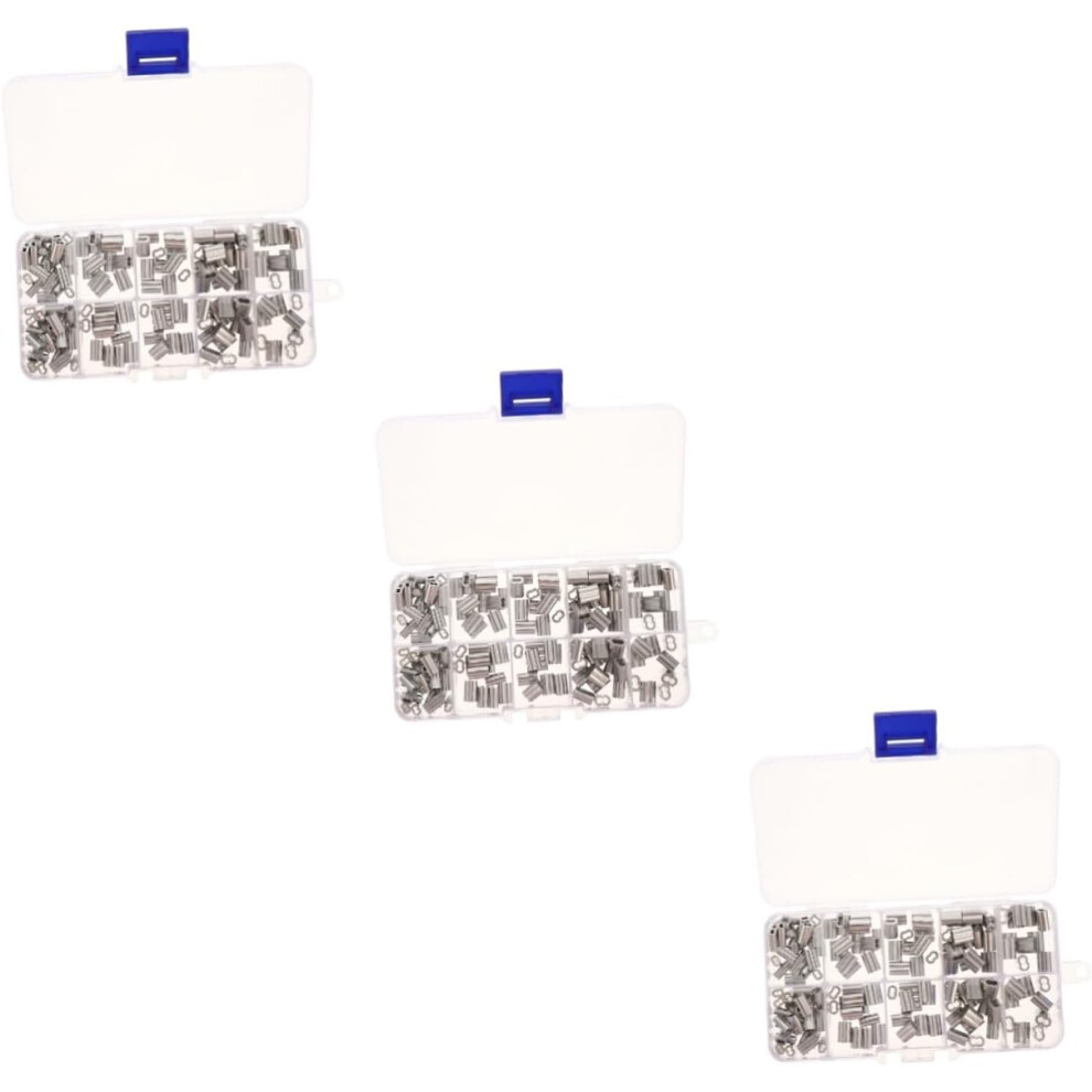 Photos - Tool Kit HKHBJS 450pcs Aluminum Double Barrel Ferrules Crimping Loop Sleeve 