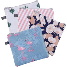 4 stuks menstruatiezakjes, multifunctionele, waterdichte opbergtas met ritssluiting