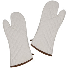 Guantes aislantes de algodón resistentes al calor para cocina (2 unidades)