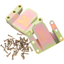 4 Sets Sofaverbinder mit Schrauben, Möbelgelenk, Schnappverschluss, Verbindungsstücke für Ecksofas