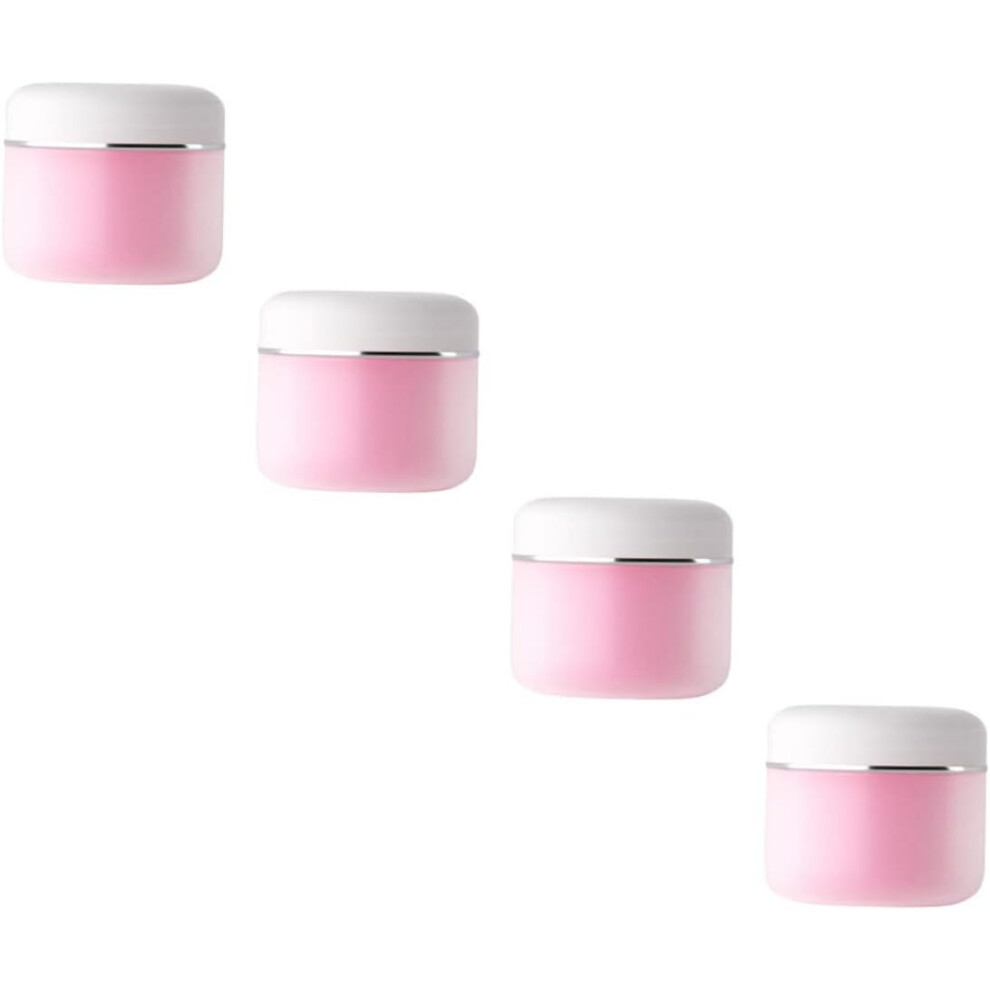 Hkhbjs 4Pcs Reusable Sample Bottle Skincare Containers For Travel Cream Bottle Reliable Lid Makeup For Toiletry Case