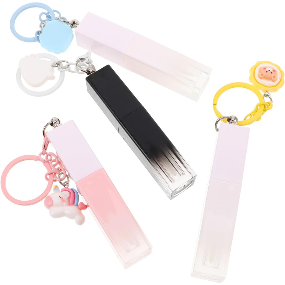 Hkhbjs 4Pcs 3Ml Refillable Lip Gloss Tubes And Empty Lipstick Containers