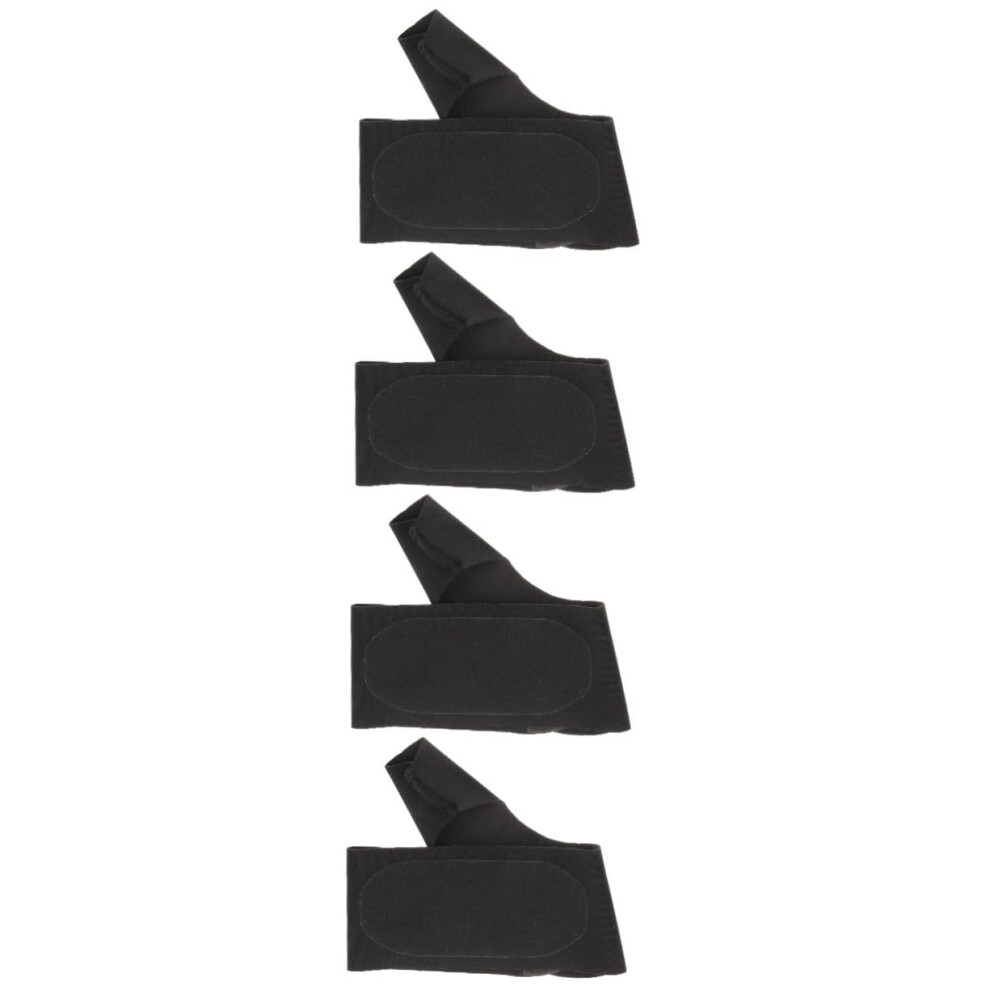 Hkhbjs 4Pcs Wear-Resistant Thumb Splint For Injured Thumb Elastic Brace Convenient Immobilizer Hand