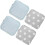 4pcs Portable Sanitary Pad Storage Bag with Dot Pattern Multicompartment Period Pouch 1