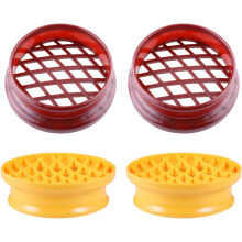 4 moules à pain ananas en silicone, pour la pâtisserie maison ou professionnelle.