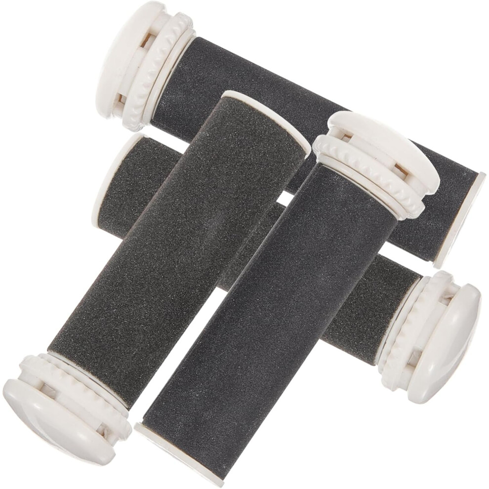 Hkhbjs Black 4Pcs Electric Foot File Replacement For Callus Removal Roller Refills