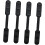 Lot de 4 attaches élastiques pour masque, boucles pour cordon d'oreille, rallonge de sangle étrangleuse 1