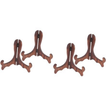 présentoirs en bois pour assiettes