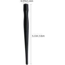 Lot de 20 porte-stylos noirs en plastique avec pointes remplaçables pour le dessin et la peinture de mangas
