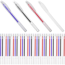 4 Sets hitzebeständige Nähmarker mit blauer Waschtinte, hitzebeständige Stoffmarker