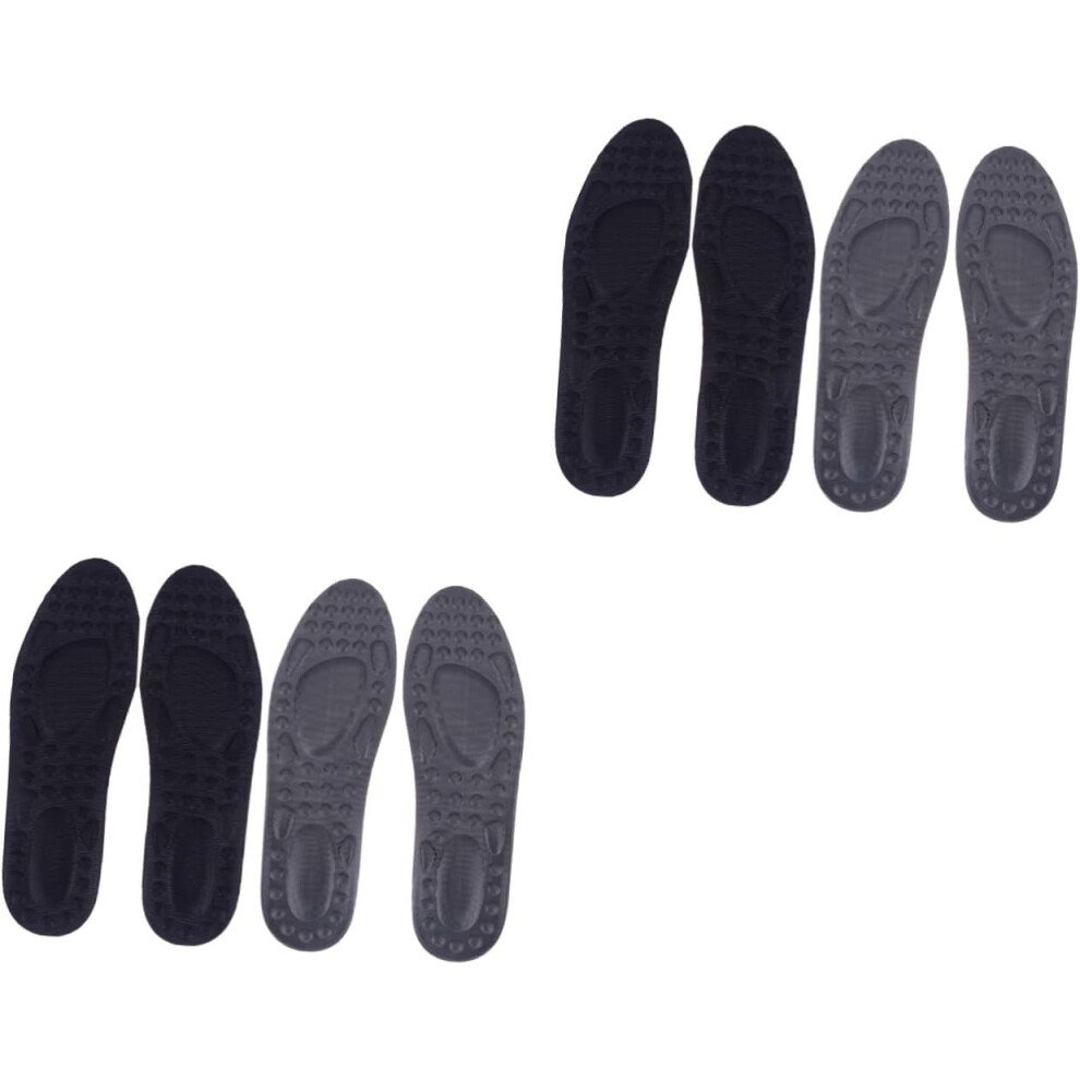 Hkhbjs 4Pairs Shoe Insole Breathable Sports Insole High-Elastic Cushion Pad For Work Shoes And Sole Protector