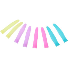 4 paar antislip siliconen beschermhoesjes voor de handvatten van nagelschaartjes ter bescherming van de nagriem