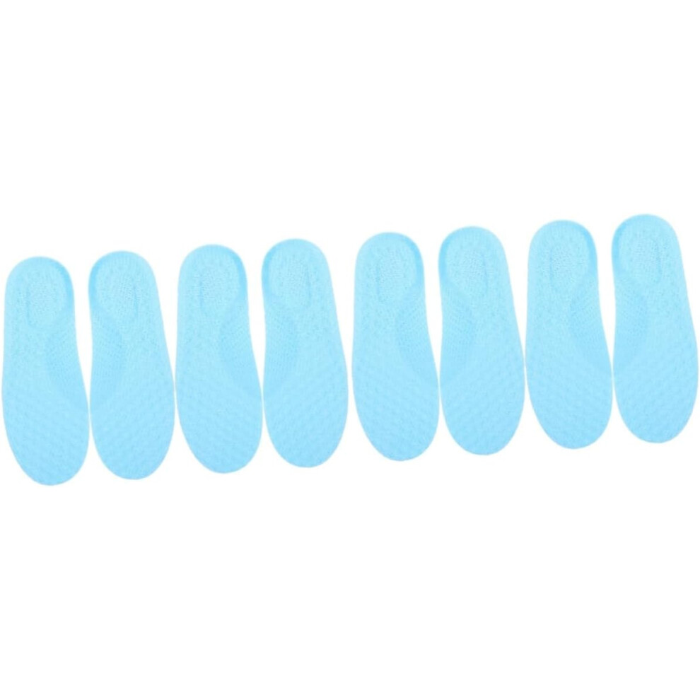 Hkhbjs Blue 4Pairs Boys And Girls Shoe Inserts Sports Insoles Flexible Breathable Insoles