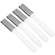 4-delige voetscrubber/pedicuretool voor het verwijderen van eelt en scrubben van de voeten.