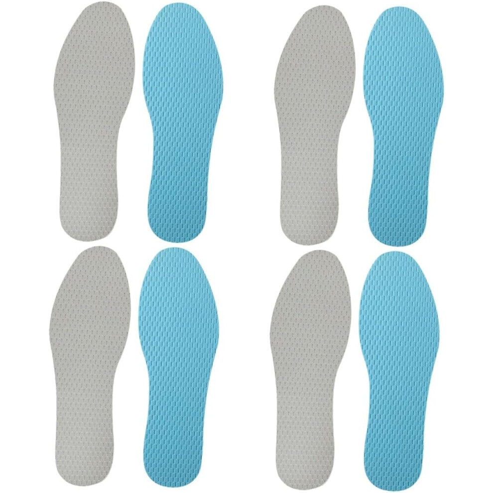 Hkhbjs 4Pairs Breathable Shoe Inserts For Hiking Running Shoe Liners For Women Men Wide Toe Box