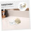 2pcs Empty Loose Powder Makeup Container Puff and Mirror Portable Refillable Powder Case 3
