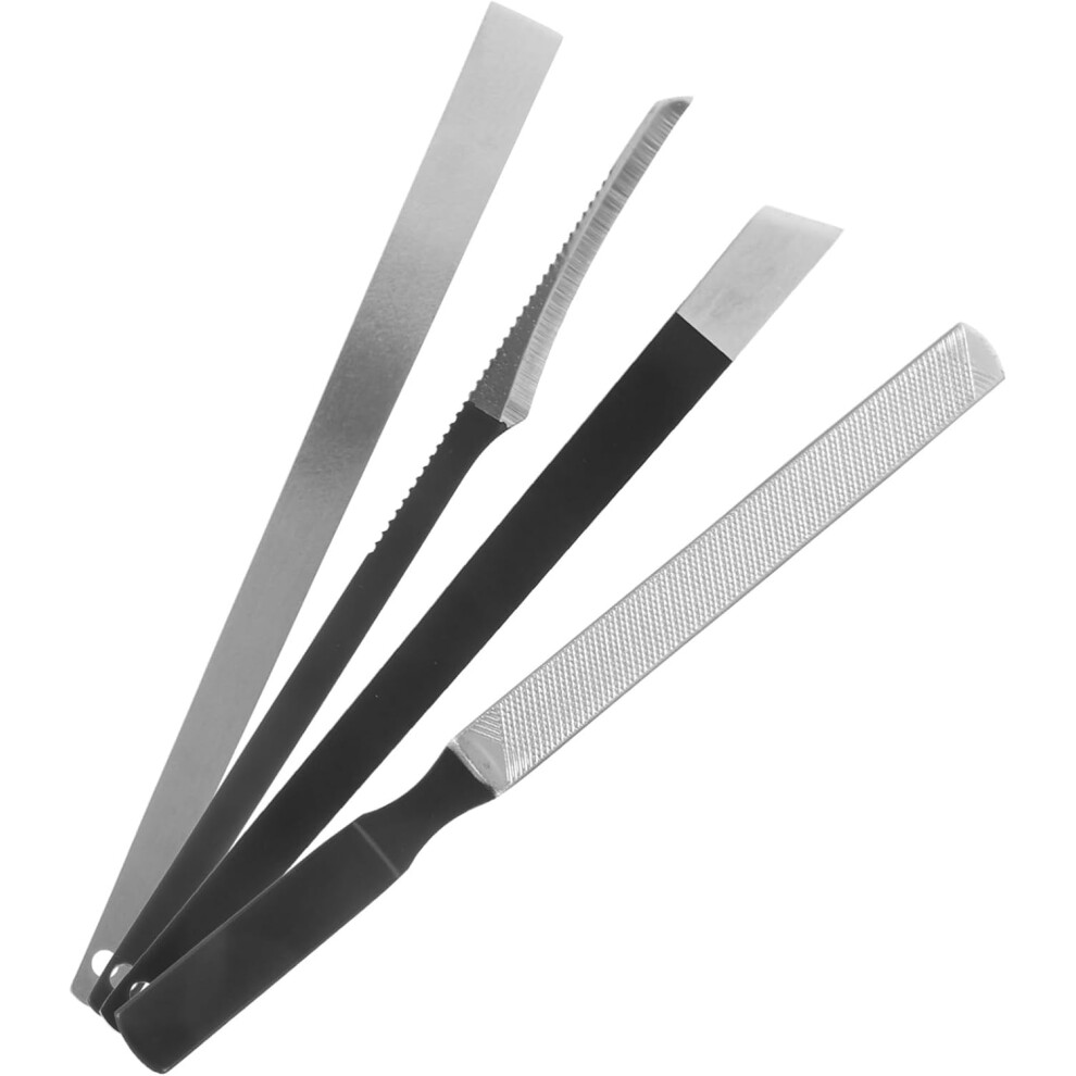 Hkhbjs 4Pcs Pedicure Tool Nail Scissors Manicure Kit Pedicure Trimmer Foot Grinding Tool Foot Care Accessory