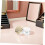 2pcs Empty Loose Powder Makeup Container Puff and Mirror Portable Refillable Powder Case 5