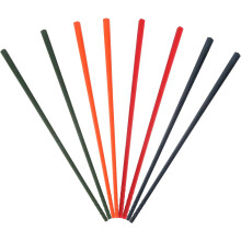 4 par 24 cm silikon spisepinner med stålkjerne, non-stick, varmebestandige