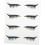 4pairs Eyeliner Sticker False Eyelashes Shiny Lash Decals for Makeup Tools 1