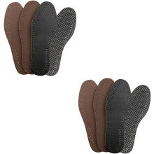 Insole respirável 4pairs para homens Skid Shoe Insole inferior projetado para evitar a absorção de suor