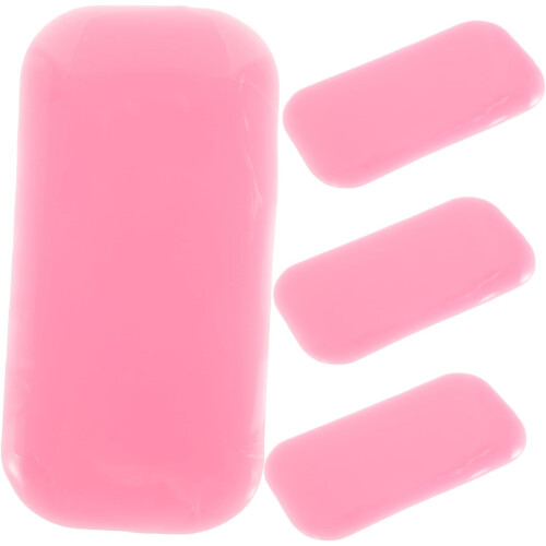 4pcs False Eyelashes Lash Pads Silicone Lash Pads for Spoolies Organizer