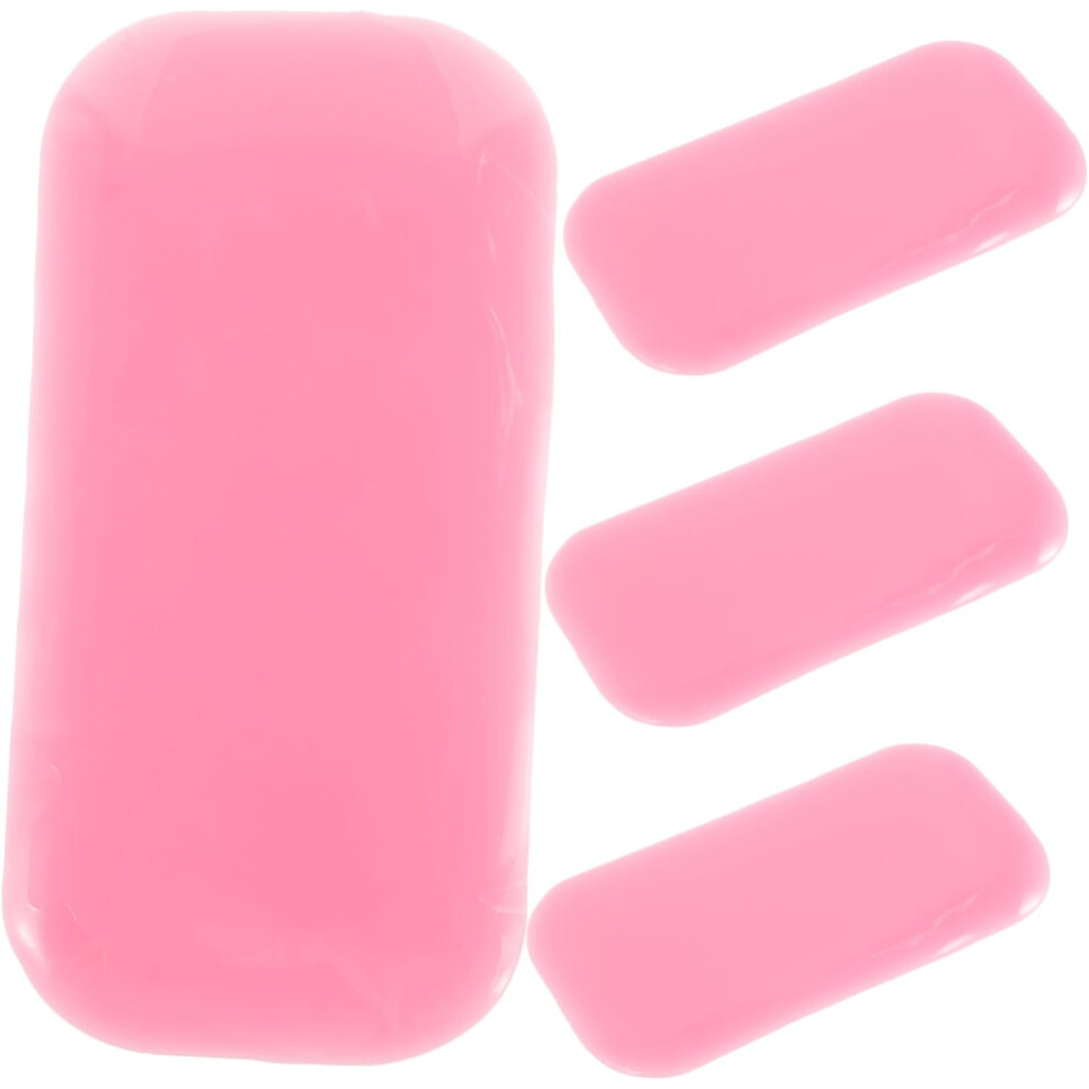 Hkhbjs 4Pcs False Eyelashes Lash Pads Silicone Lash Pads For Spoolies Organizer
