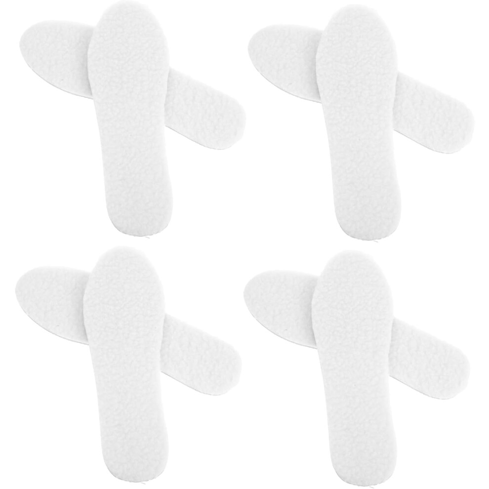 Hkhbjs Wool Shoe Insoles Boot Inserts Warm Thermal Insoles Breathable Sweat
