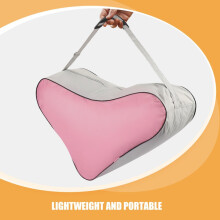 Sacoche de sport multifonctionnelle pour patins à roulettes, accessoires de patinage sur glace et accessoires triangulaires en tissu.