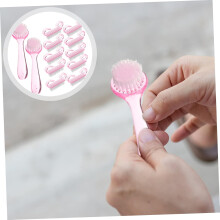 1 set nagelborstels, reinigingsset (willekeurige kleur), nagelstofverwijderaar voor manicure en pedicure, praktische nagelstofverwijderaar