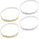 Set di 4 fasce per capelli a stella per bambini e bambine, morbide e delicate. 1